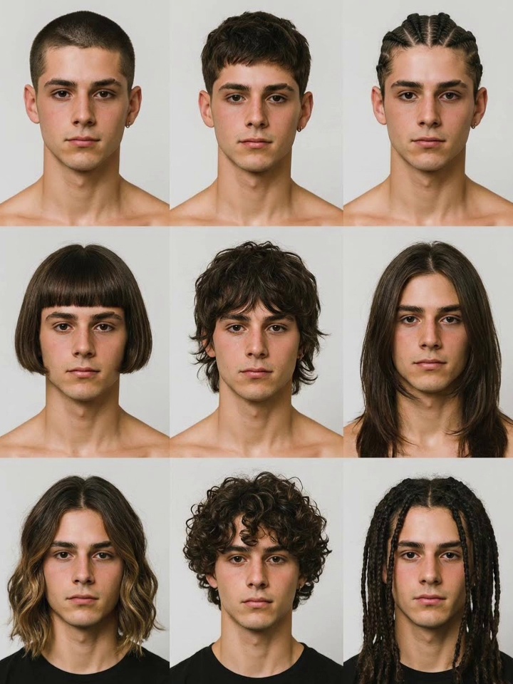 My 9 Hair Identities